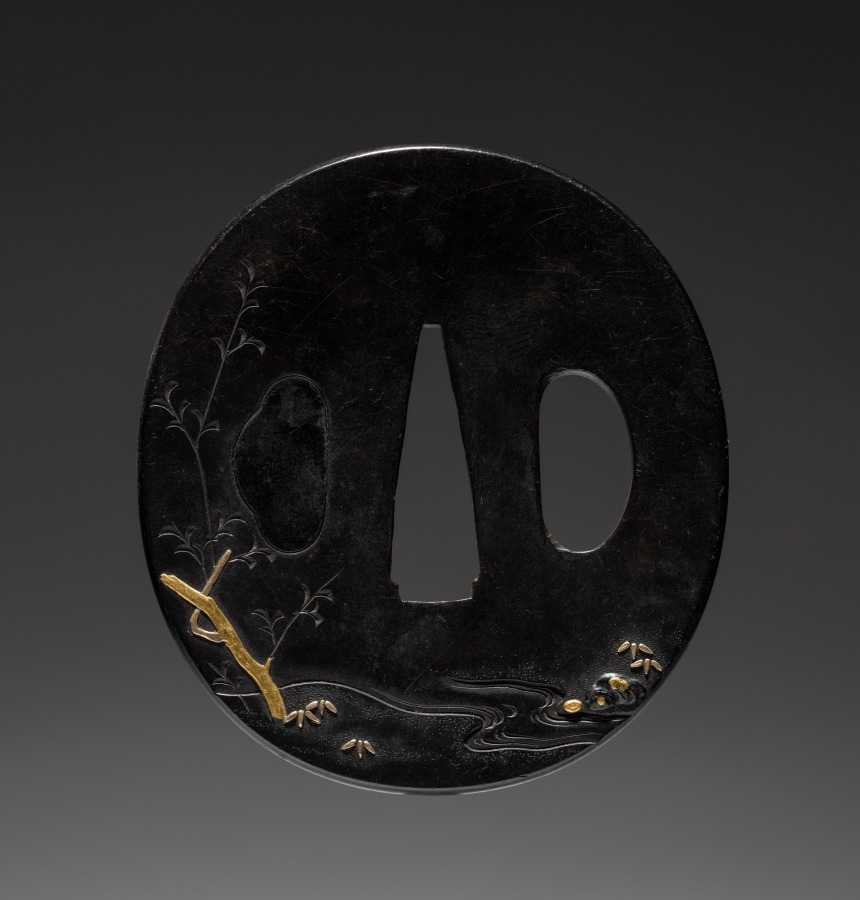 Additional museum view 2 of Sword Guard (accession 1919.423).