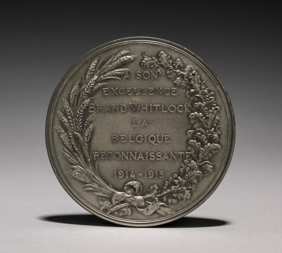 Medal (reverse), 1914–1915 (Cleveland Museum of Art 1919.617.b)