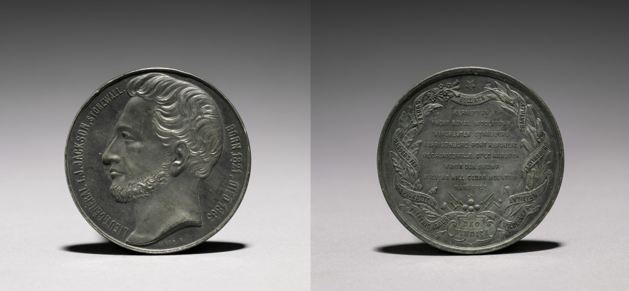 Medal: Lieutenant General T. J. Jackson, c.1824–63 (Cleveland Museum of Art 1916.1876)