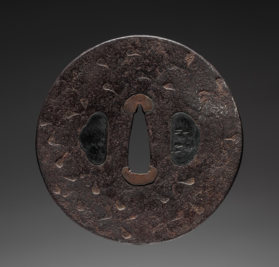 Additional museum view 2 of Sword Guard (Tsuba) (accession 1919.362).