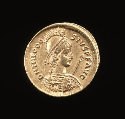 RIC X Theodosius II (East) 207