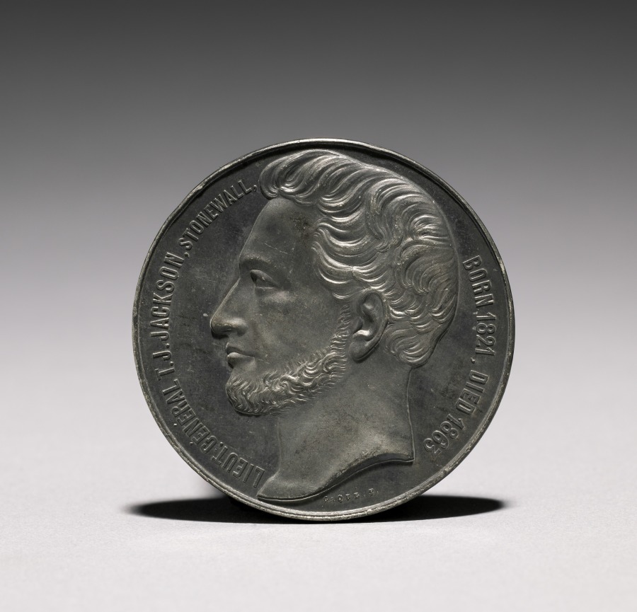 Medal: Lieutenant General T. J. Jackson (obverse), undated (Cleveland Museum of Art 1916.1876.a)