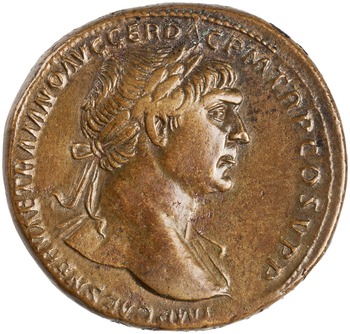 RIC II Trajan 519 (sestertius)