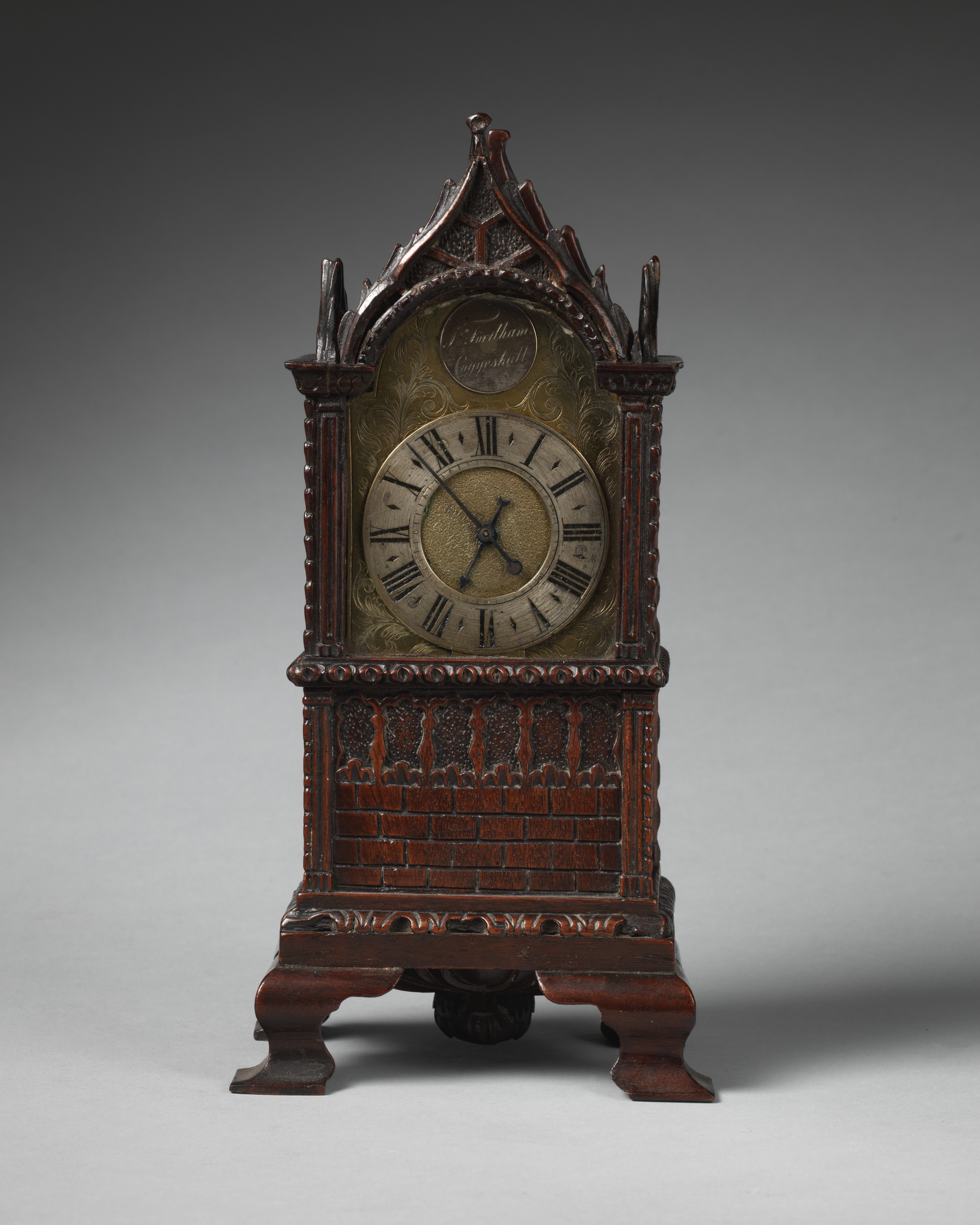 Bracket clock, John Fordham, 1755