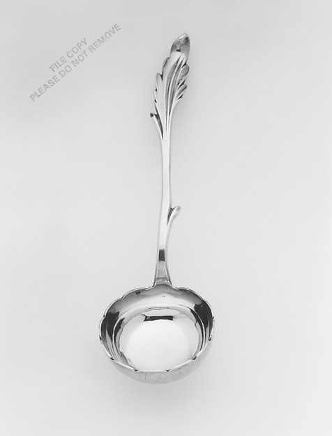 Ladle (one of a pair), 1771