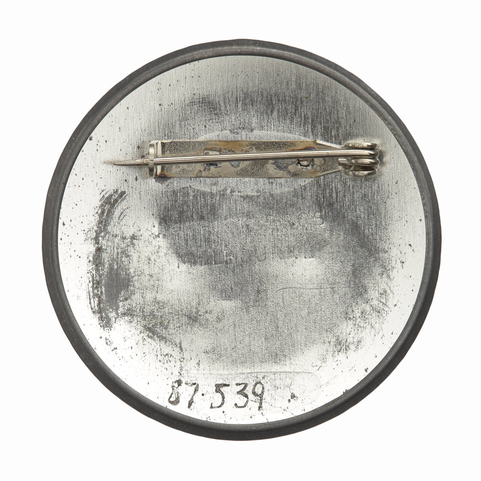 Badge, For A Nuclear Free Pacific, Australia, 1972-1987 — museum object SH 870539