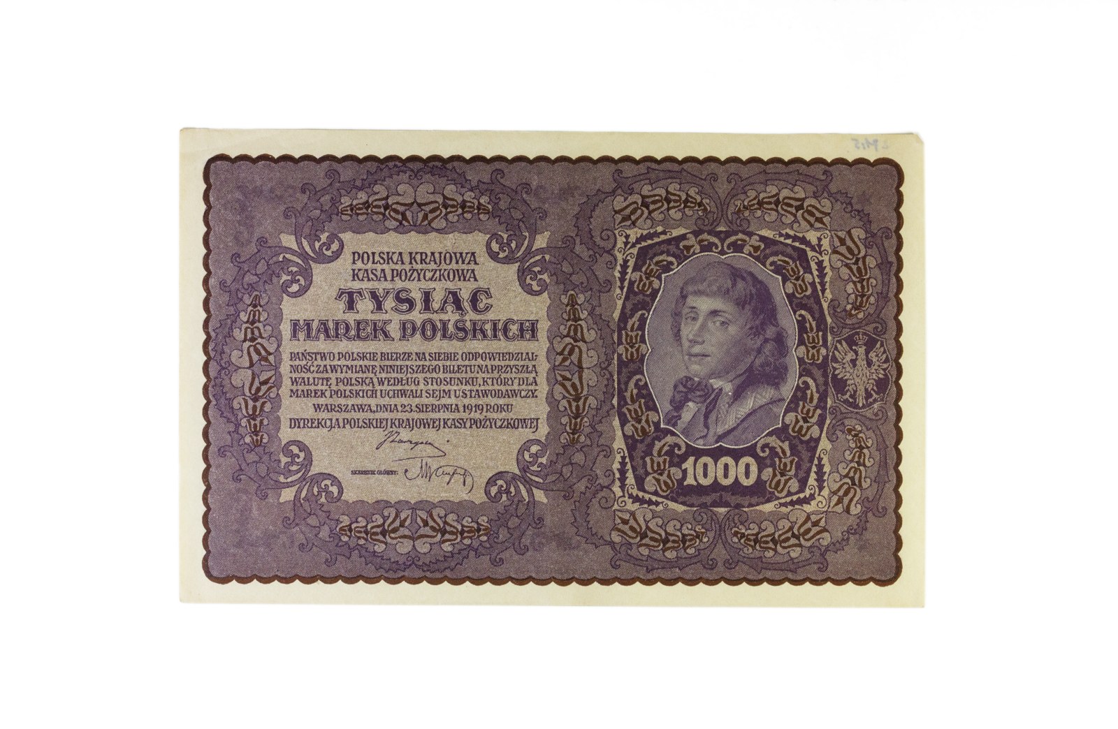 Second Polish Republic — definitive banknote series