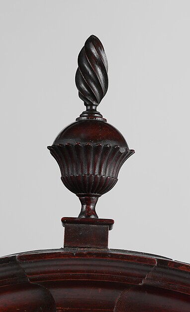 Additional museum view 4 of Tall clock (accession 27.57.2).