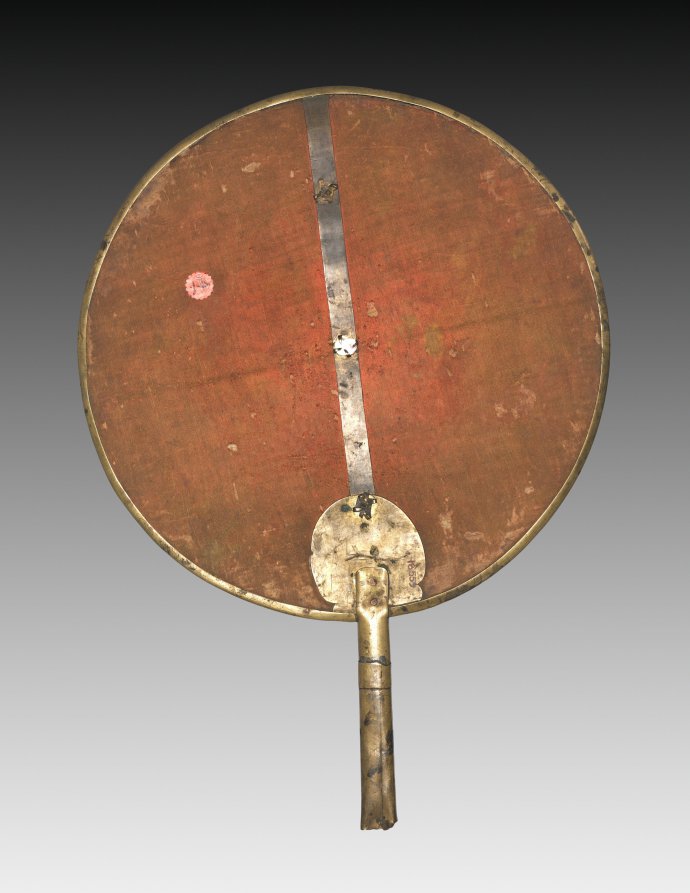 Embroidered Fan for Wedding Ceremony (Cleveland Museum of Art 1918.559)