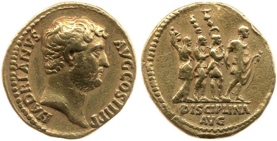 RIC II, Part 3 (second edition) Hadrian 1587
