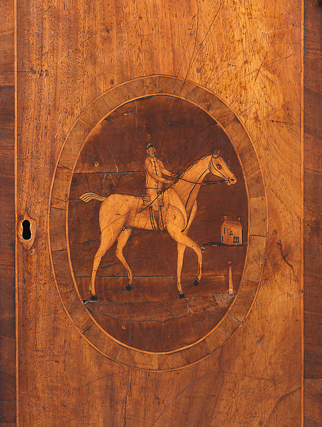 Additional museum view 3 of Longcase clock (accession 12.138.2).
