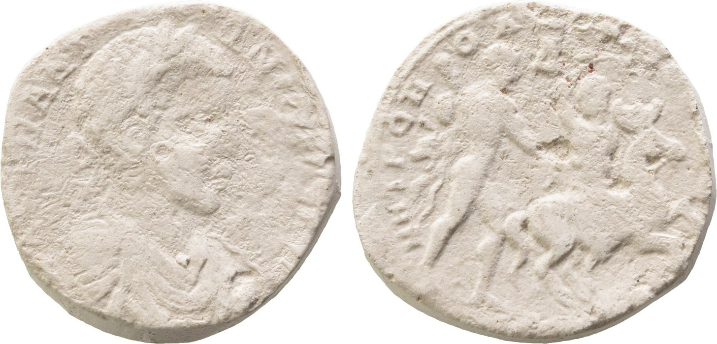 Tomis, Elagabal, 4 unit — Heracles standing right (CN type 11795)