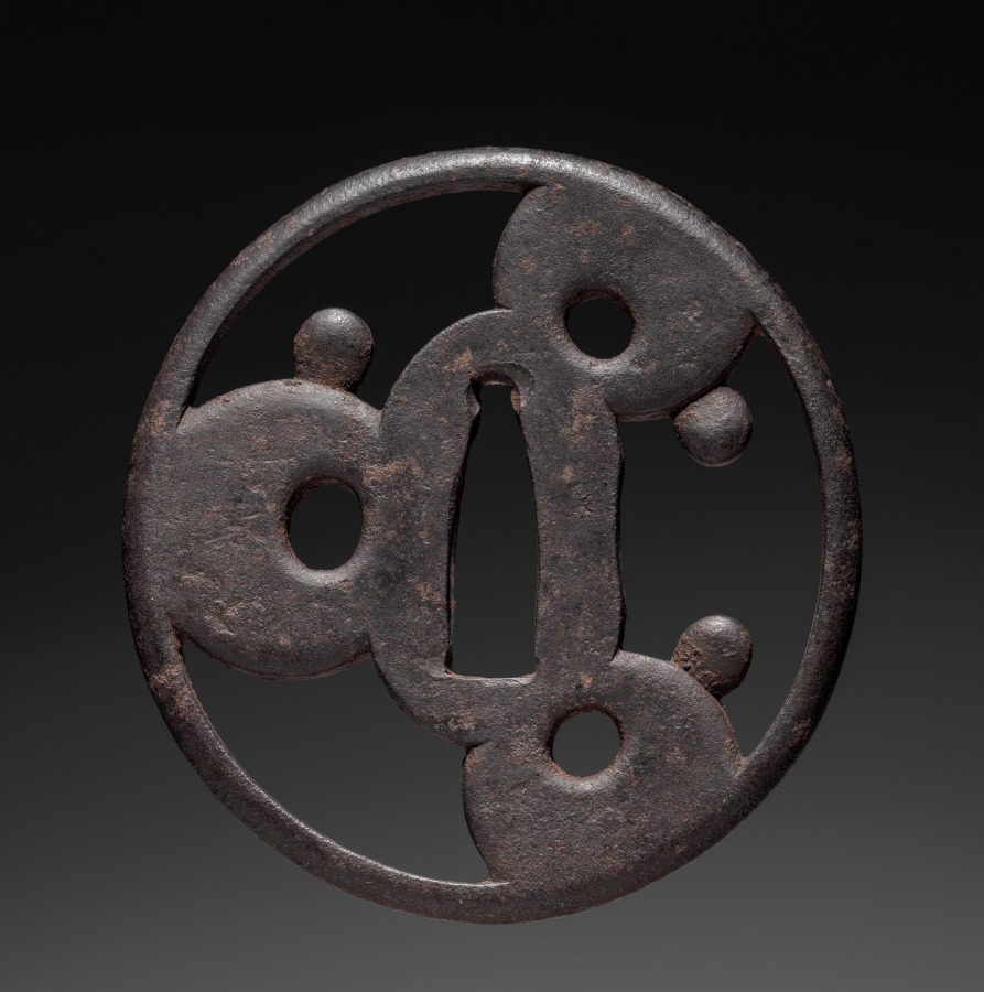 Additional museum view 2 of Sword Guard (accession 1919.259).