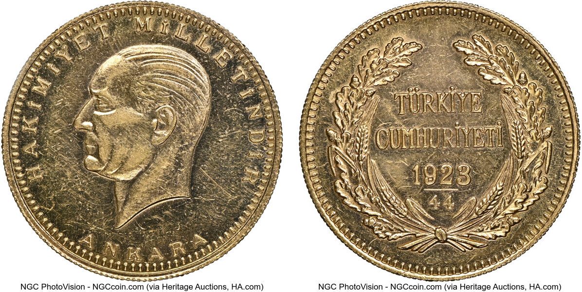Turkey coinage of the Republic