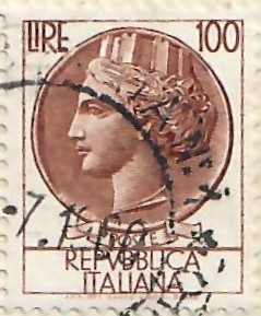 Italian definitive stamps