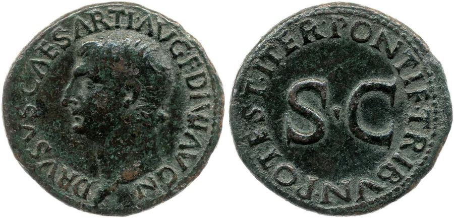 RIC I (second edition) Tiberius 45