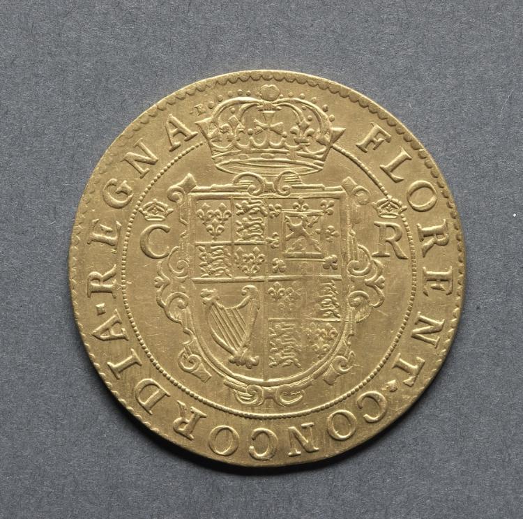 Unite: Crowned Shield (reverse), 1631–32 (Cleveland Museum of Art 1969.194.b)