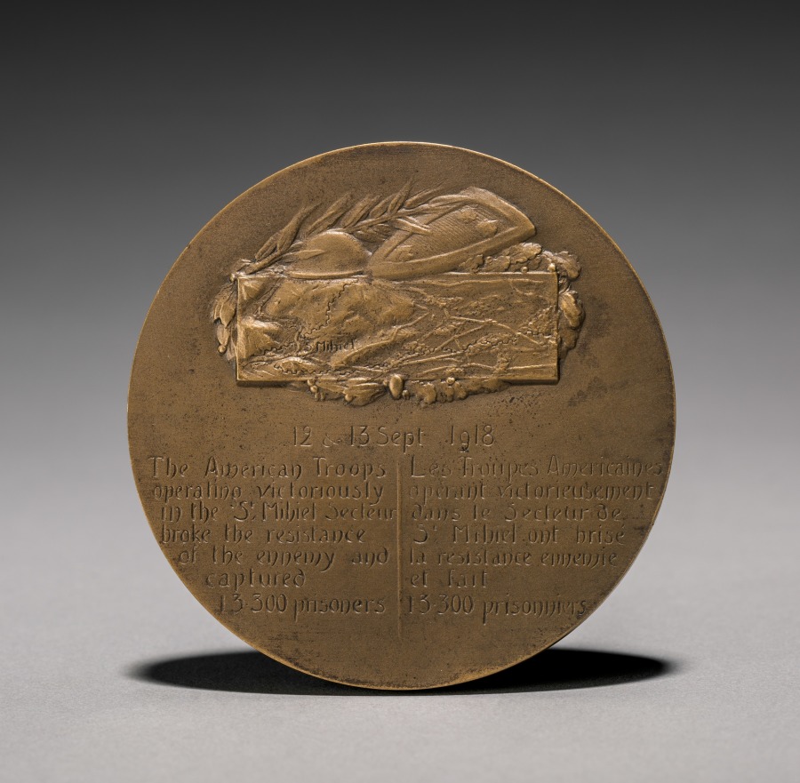 Medal (reverse), 1900s (Cleveland Museum of Art 1922.163.b)