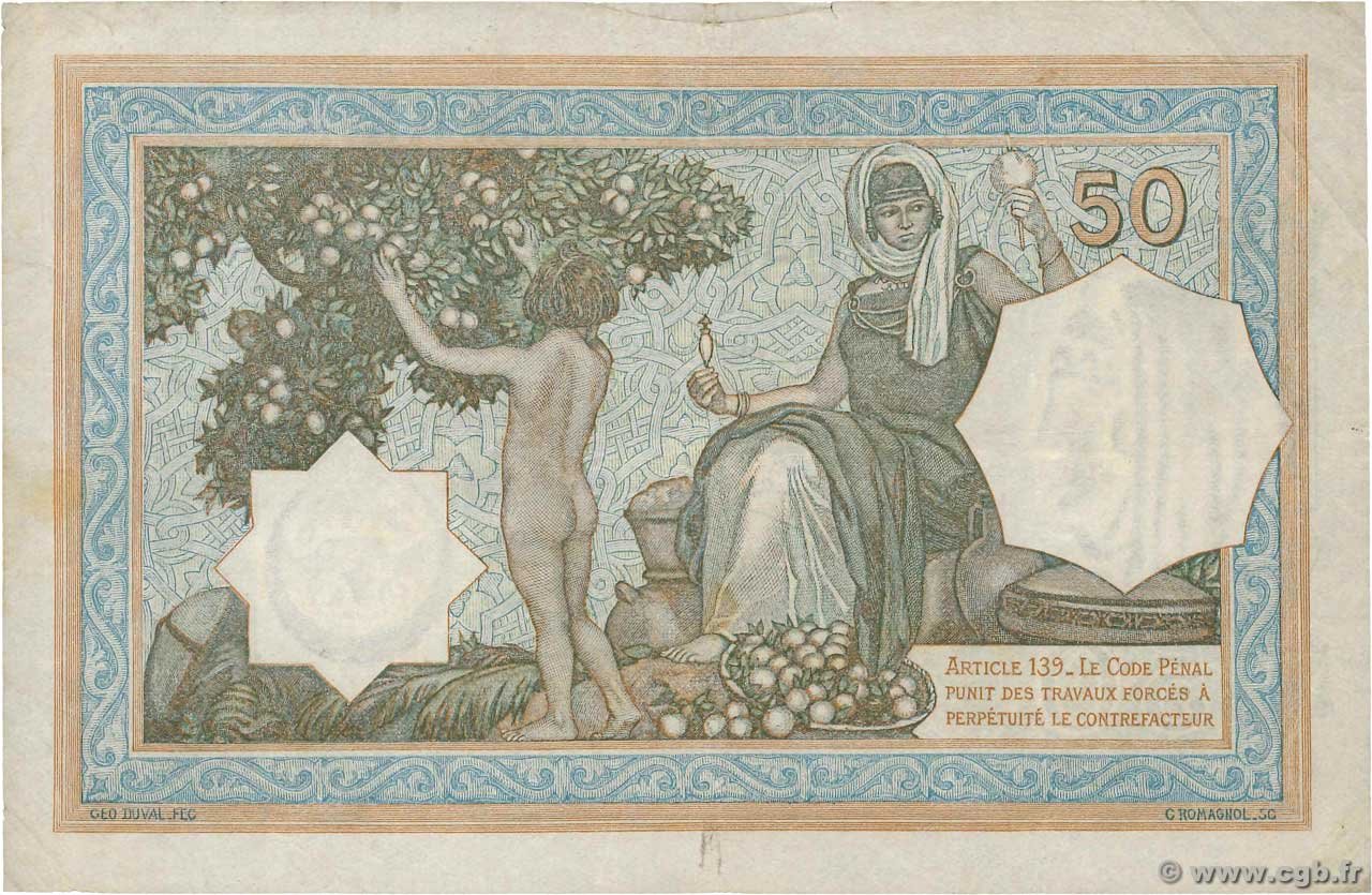 Reverse of 50 Francs (1920–1937), Pick 80