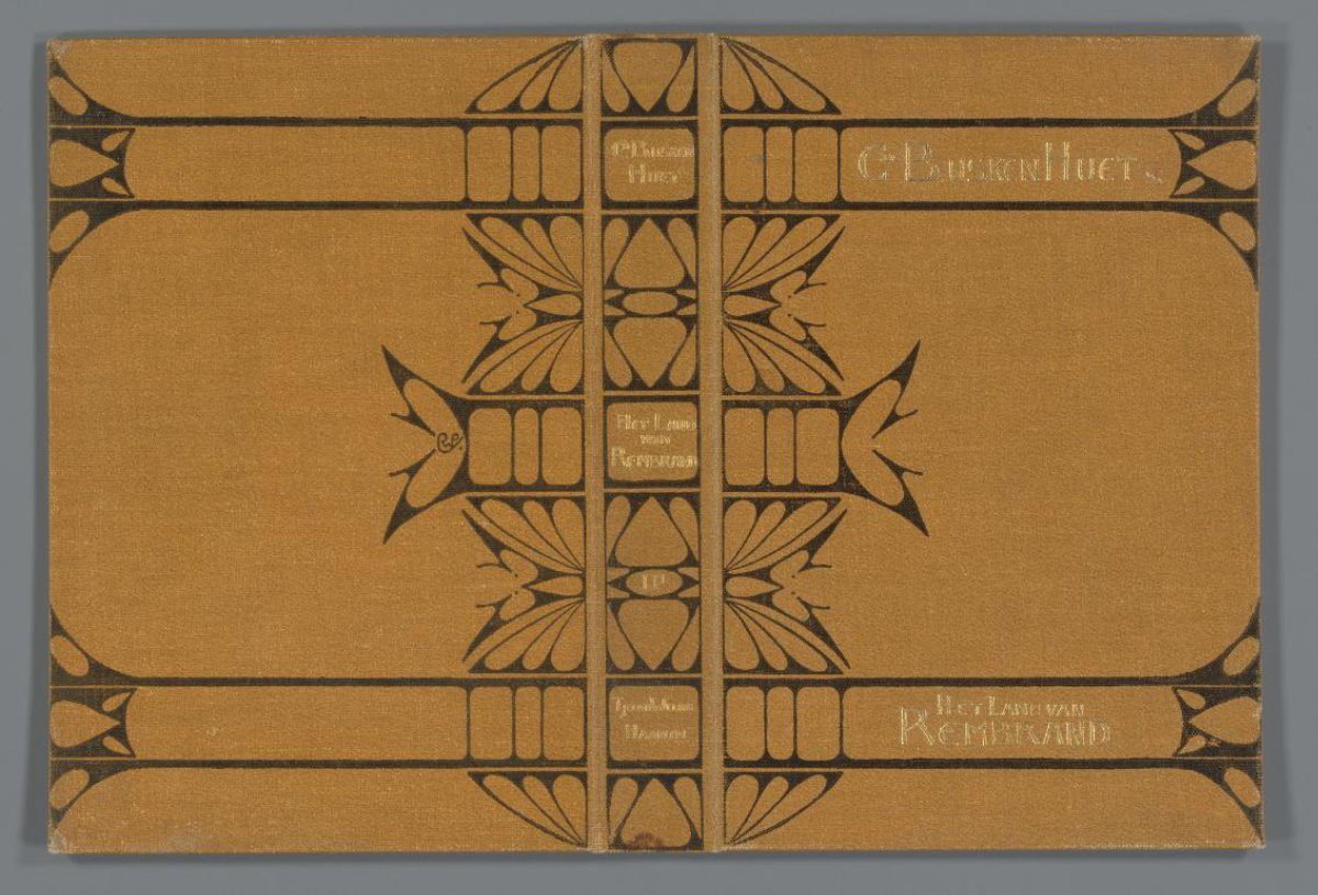 Book binding for: Conrad Busken Huet, Het land van Rembrand, 1898