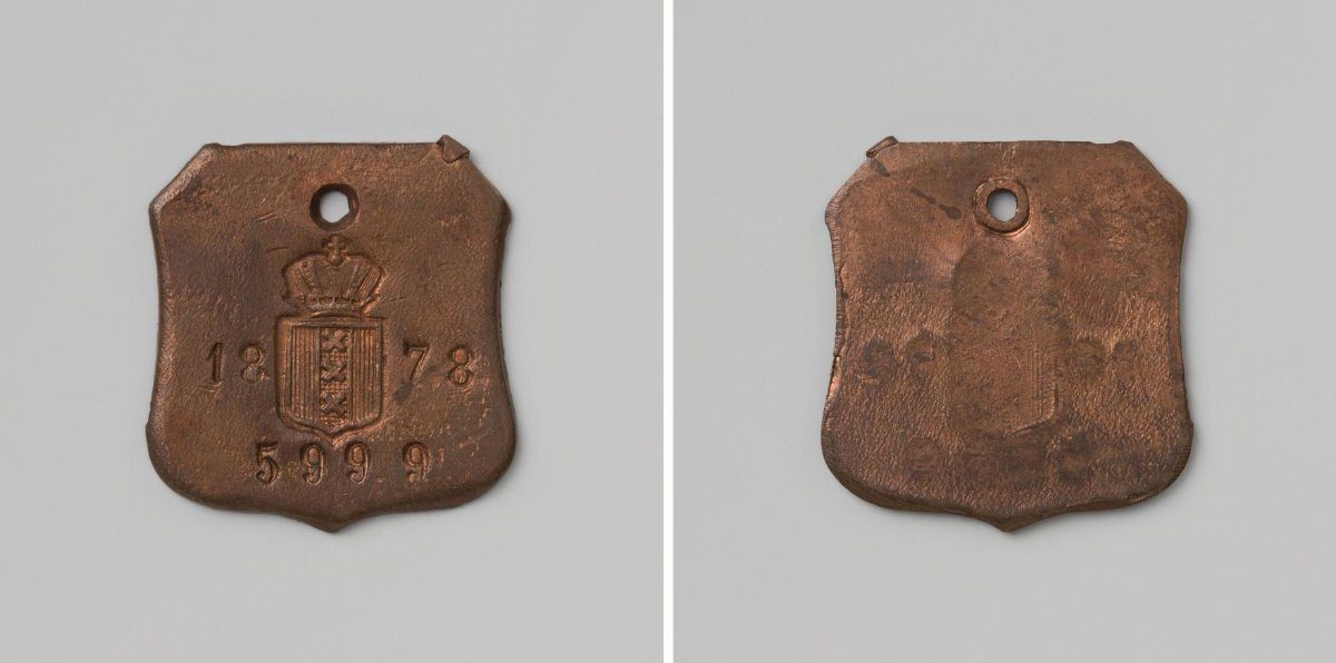 City of Amsterdam, Lead Token with No. 5999