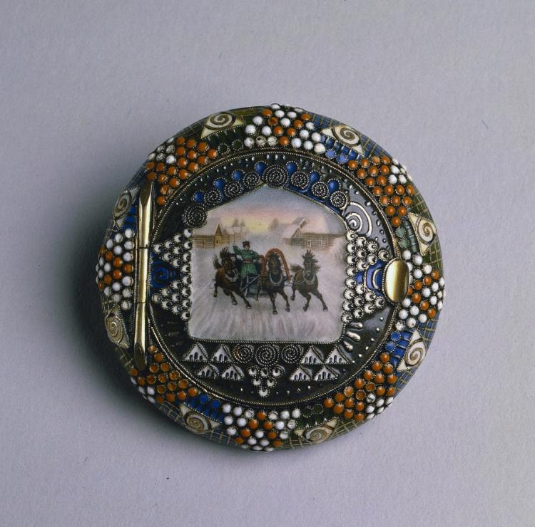Pill or Snuff Box, 1906–16 (Cleveland Museum of Art 1966.466)