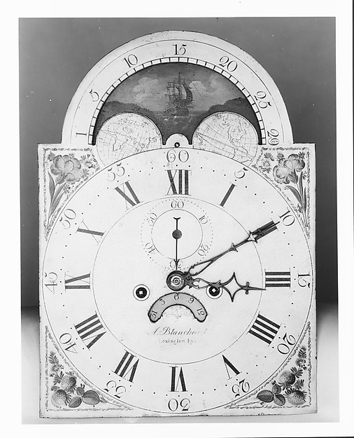 Additional museum view 4 of Tall Clock (accession 30.120.62).