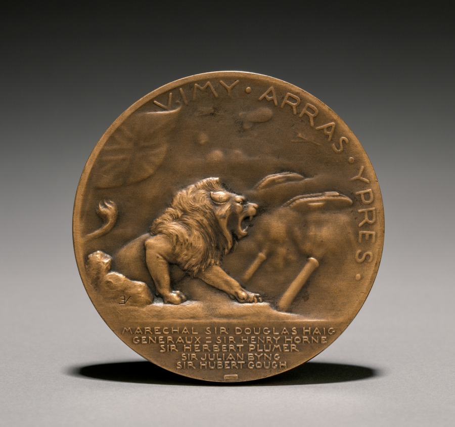 Medal (reverse), 1921 (Cleveland Museum of Art 1923.426.b)
