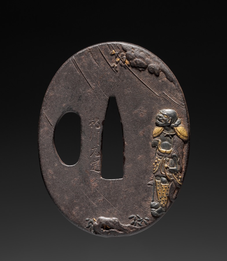 Sword Guard (Tsuba), c. 1615–1868 (Cleveland Museum of Art 1919.290)