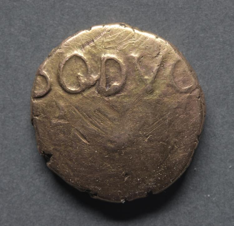 Stater: BODVOC on plain field (obverse), 10 BCE–20 CE (Cleveland Museum of Art 1969.155.a)