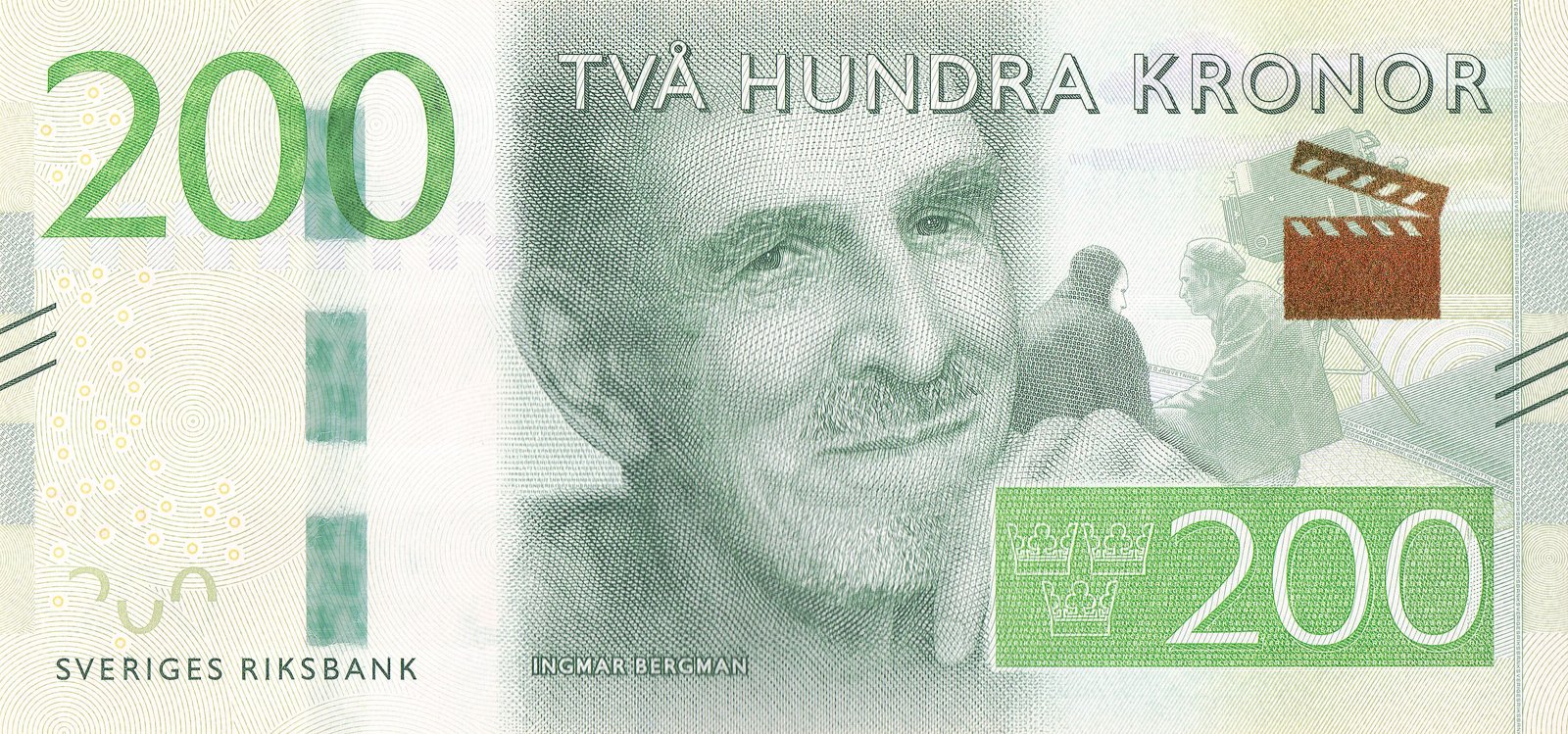Obverse of 200 Kronor (2013–2014), Pick 72