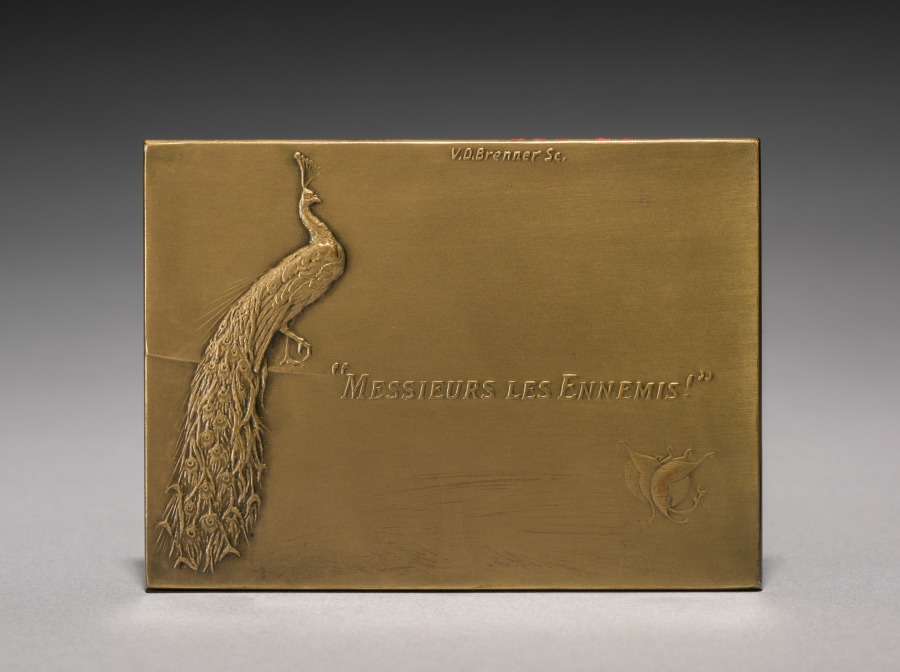 Whistler Medal (reverse), 1900s (Cleveland Museum of Art 1923.222.b)
