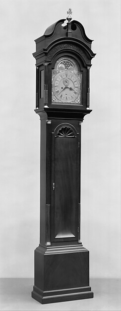 Additional museum view 2 of Tall Clock (accession 30.120.17).