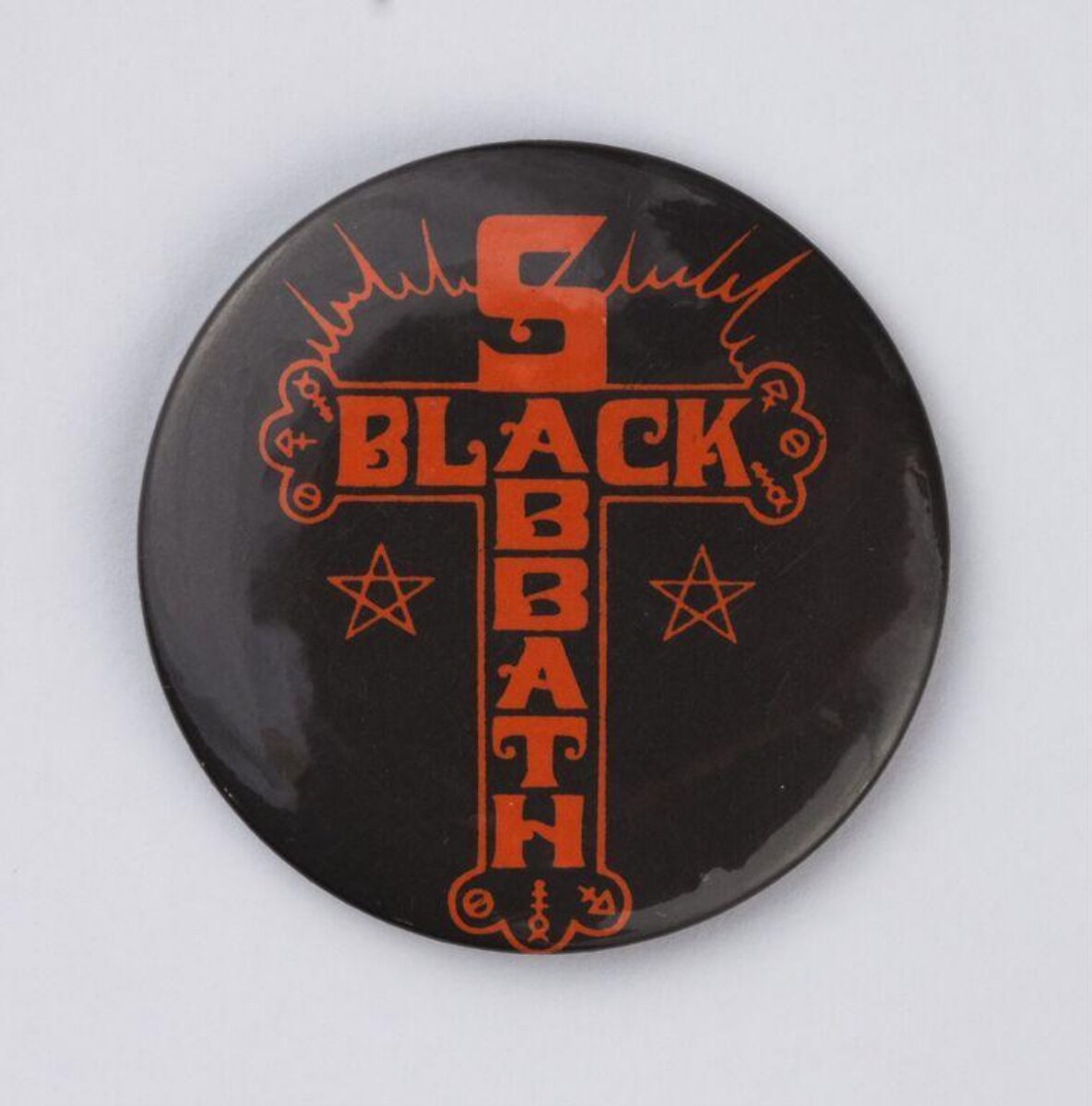 Badge — Black Sabbath badge, England, 1972-1973 (S.3159-2010)