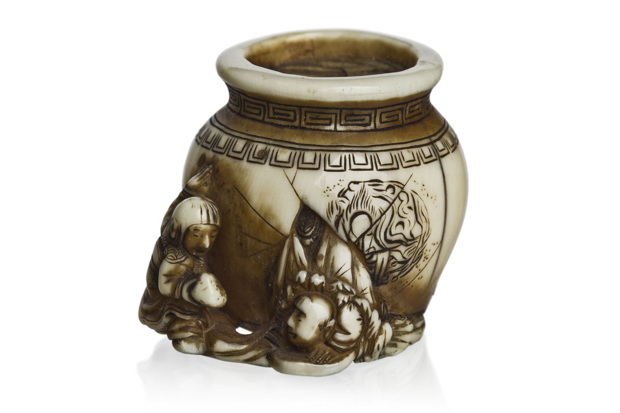Netsuke "Charitable Deed", 2022