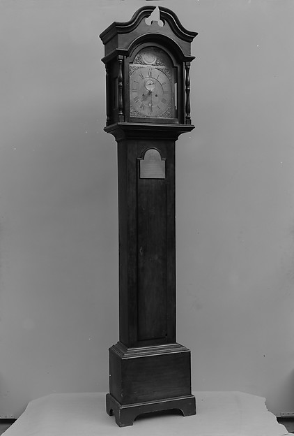 Additional museum view 2 of Tall Clock (accession 43.148).