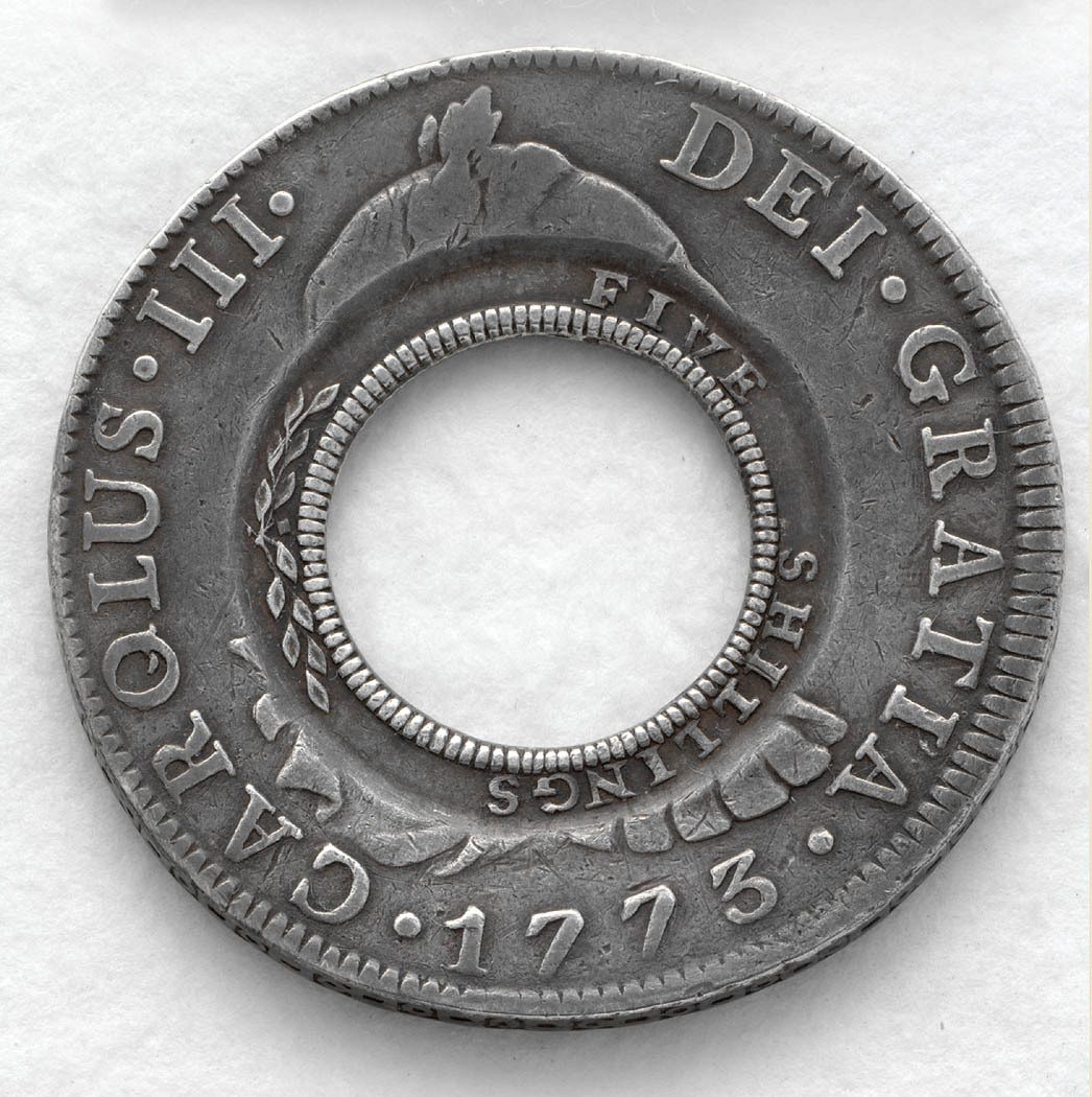 Holey dollar and dump