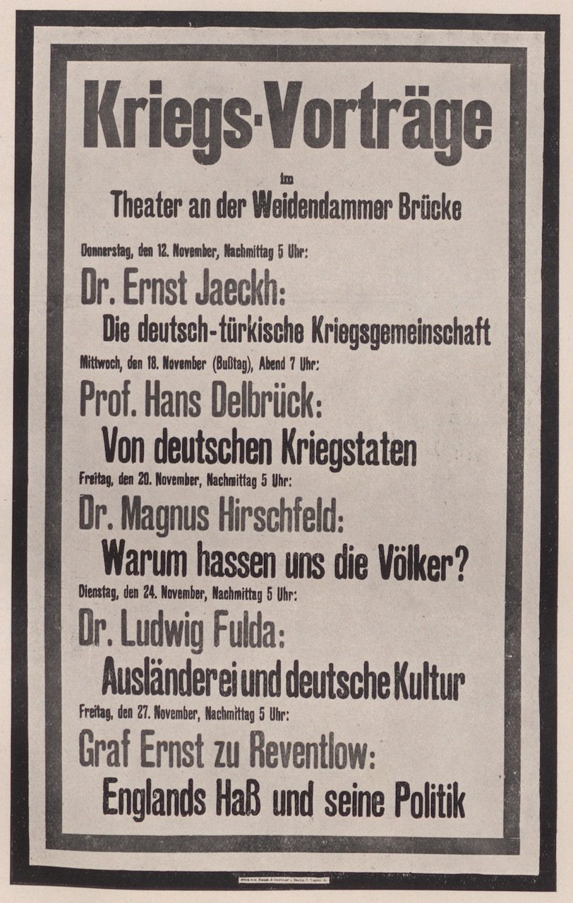 Depiction of a poster