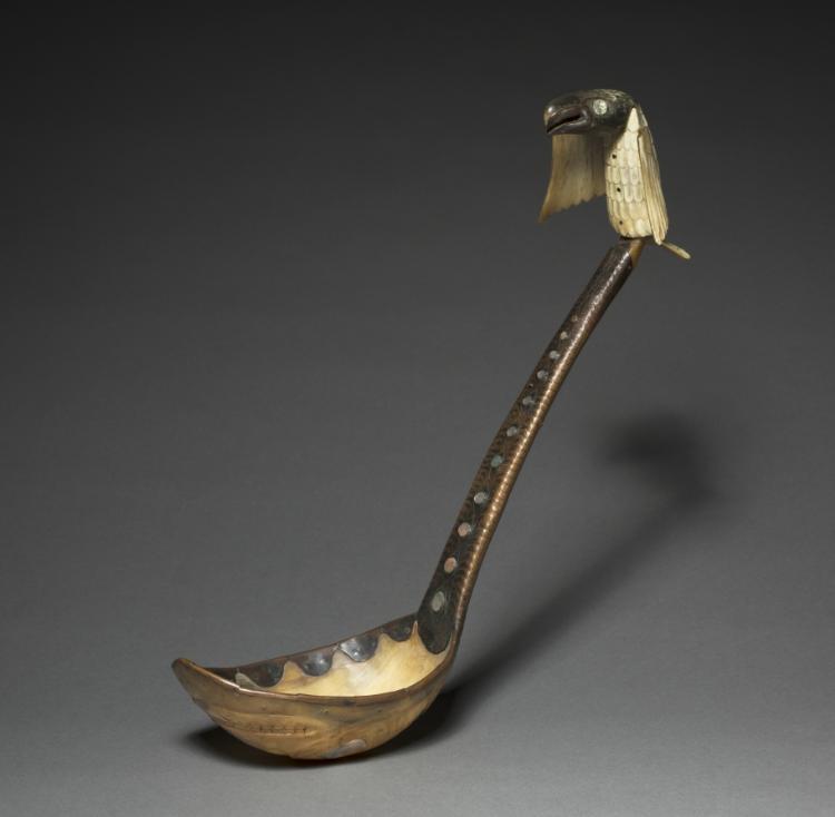 Feast Ladle, Native North America, Northwest Coast, Alaska, Tlingit, late 1800s–early 1900s