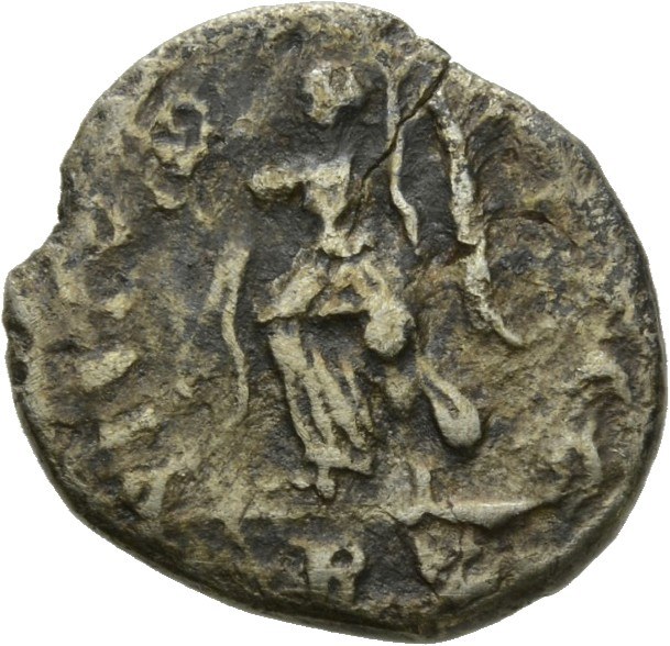 RIC X Valentinian III 2085