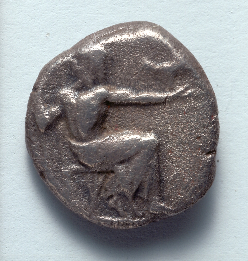 Hemidrachm: Zeus (obverse), c. 460 BCE (Cleveland Museum of Art 1917.981.a)