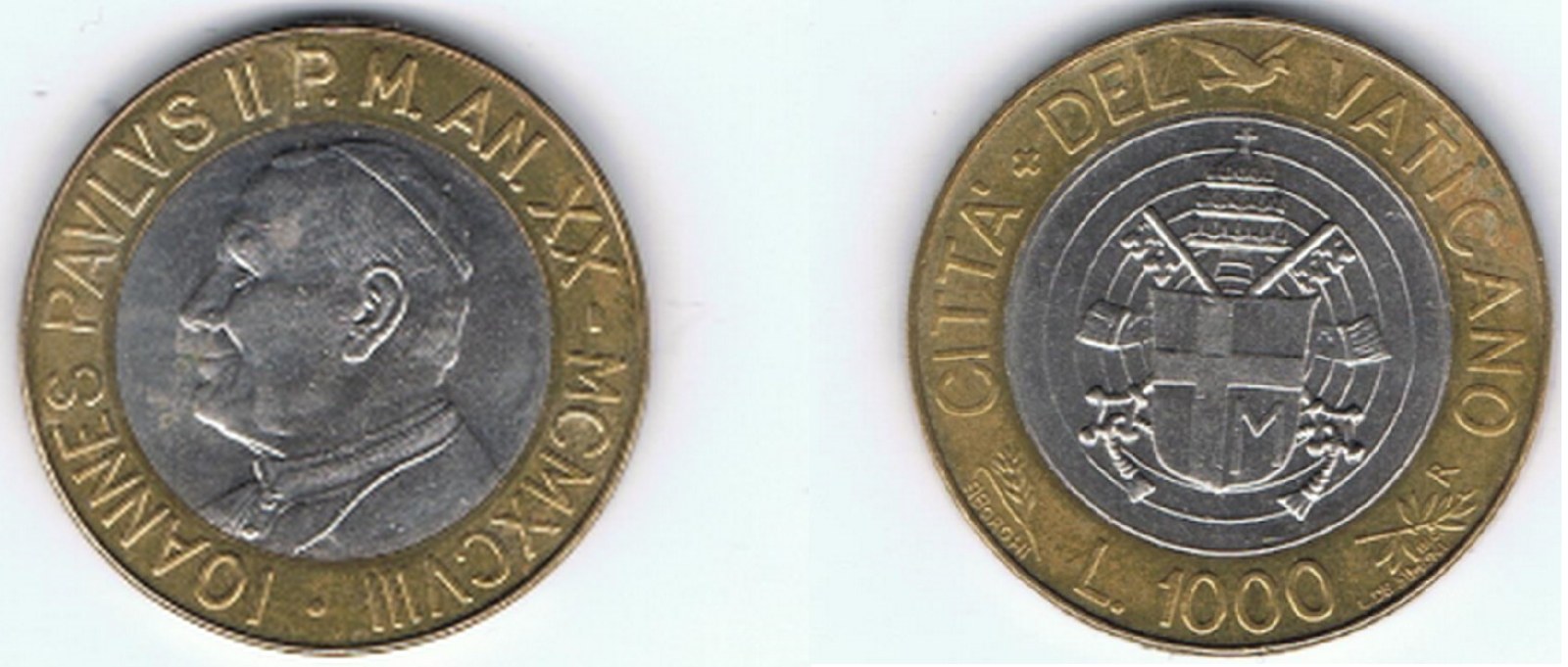 Vatican City lira coinage