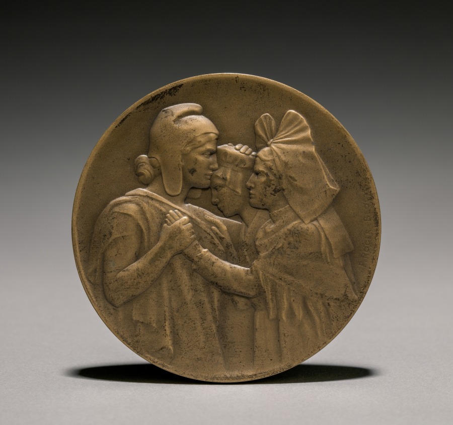 Medal (obverse), 1900s (Cleveland Museum of Art 1923.431.a)