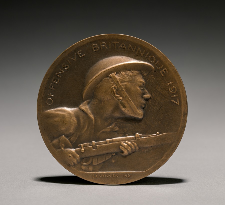 Medal (obverse), 1921 (Cleveland Museum of Art 1923.427.a)