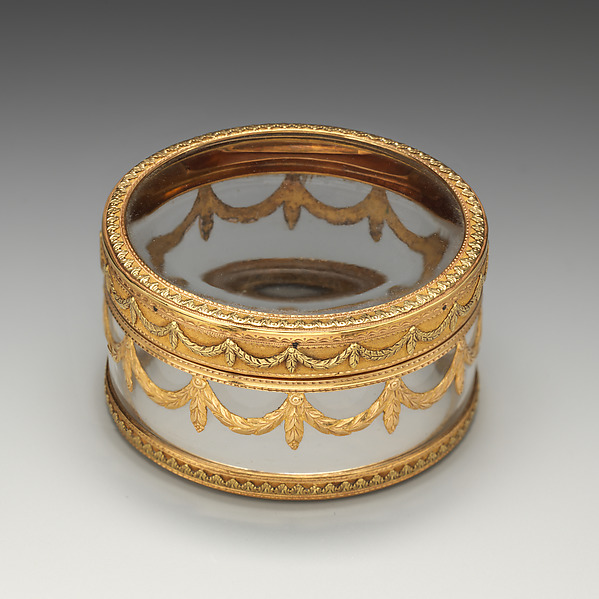 Circular box, ca. 1780