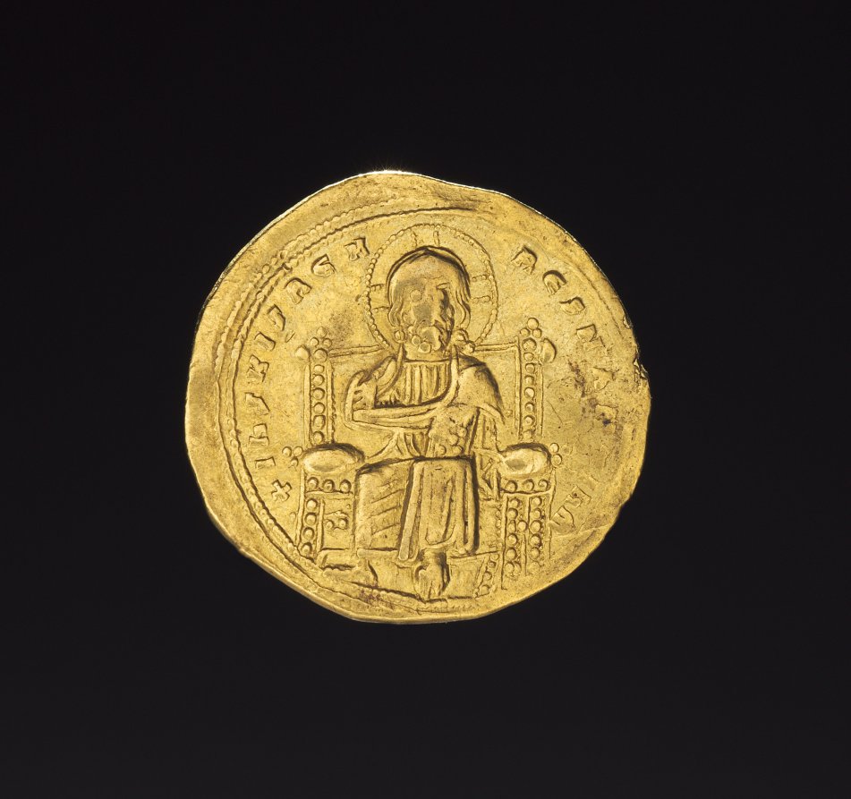Histamenon of Romanus III, 1028–1034 (Cleveland Museum of Art 2011.213.a)