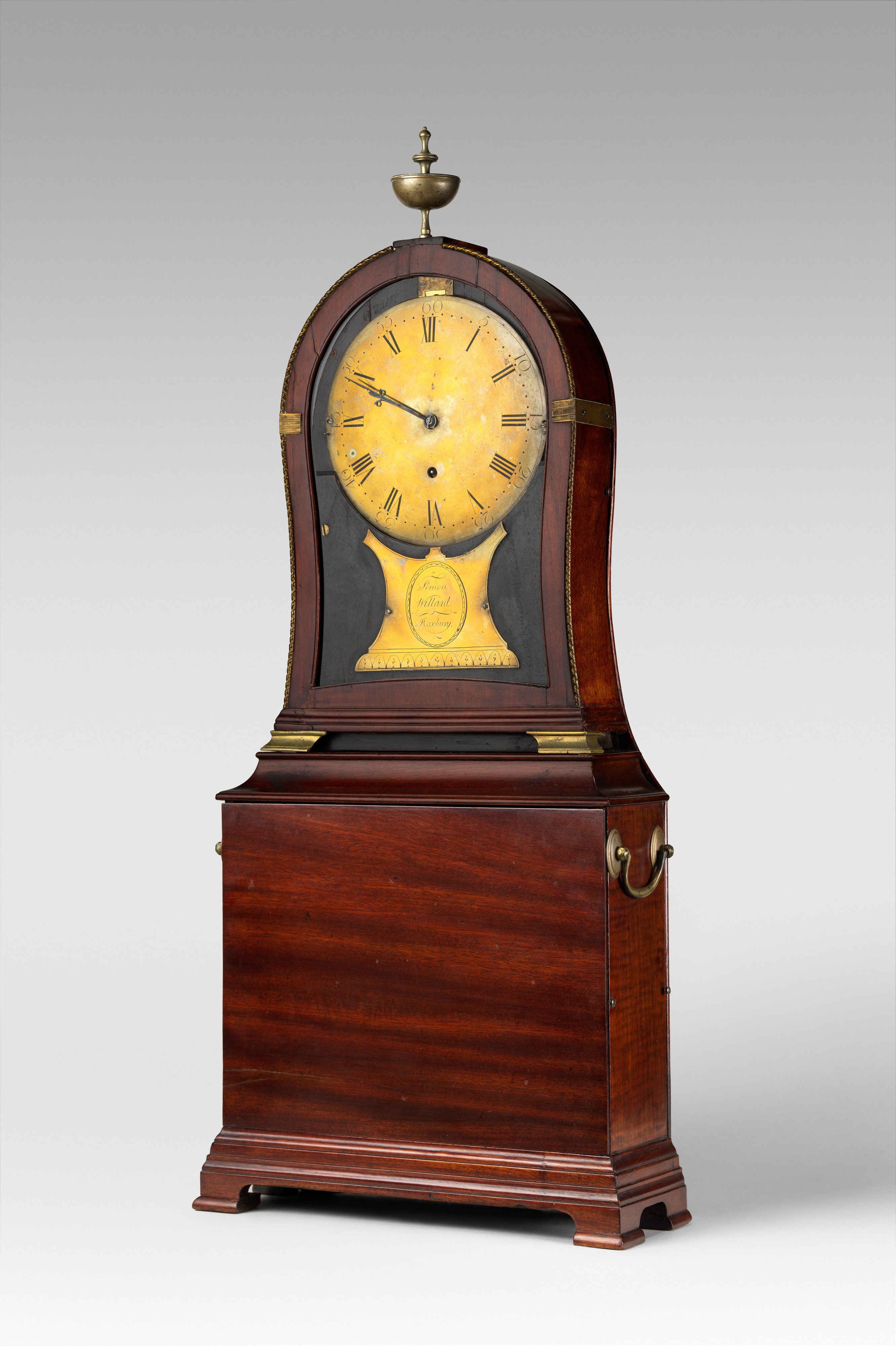 "Balloon" Shelf Clock, Simon Willard, 1780–90