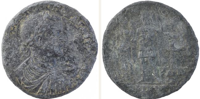 Germe, Gordian III., bronze coin — Emperor (CN type 18320)