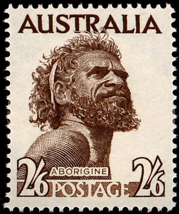Photograph of a stamp from this issue (Wikimedia Commons file “Australianstamp 1588.jpg”). The paper, perforation or watermark variety shown cannot be confirmed from the photograph.