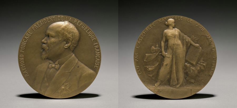Poincarè Medal, 1900s (Cleveland Museum of Art 1923.434)